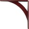 Ekena Millwork Legacy Steel Bracket, Hammered Bright Red 2"W x 10"D x 10"H BKTM02X10X10LEHRE - alternate 3